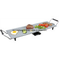 Revestido de cerámica plancha eléctrica, con parrilla grande superficie 70X23.5cm, potencia 1800watts